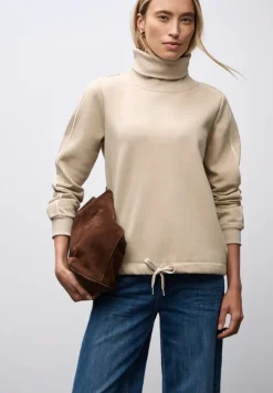 Sweater met opstaande kraag