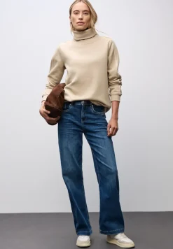 Sweater met opstaande kraag