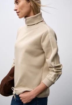 Sweater met opstaande kraag