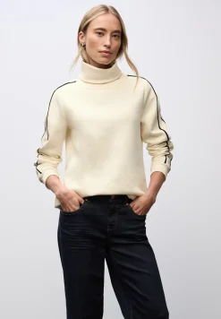 Sweater met opstaande kraag