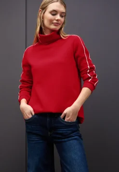 Sweater met opstaande kraag