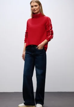 Sweater met opstaande kraag