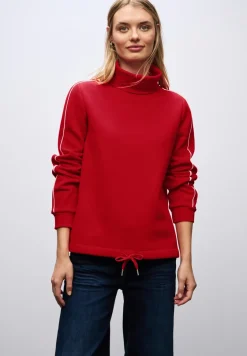 Sweater met opstaande kraag