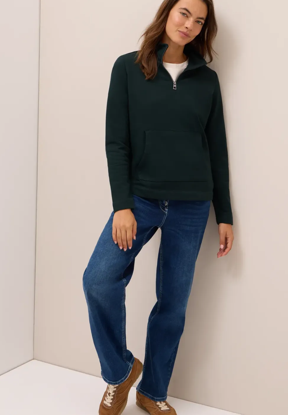 Sweater met rits