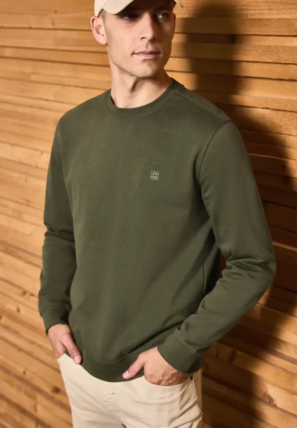 Sweater met ronde hals