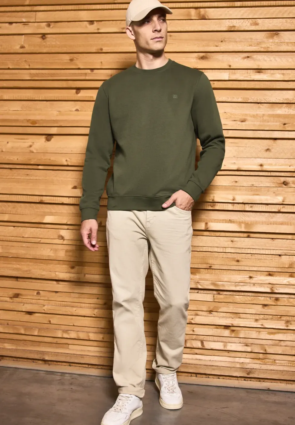 Sweater met ronde hals