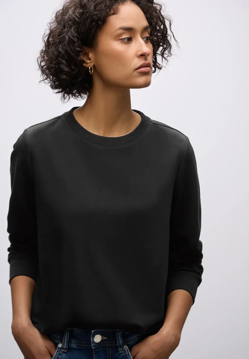 Sweater met ronde hals
