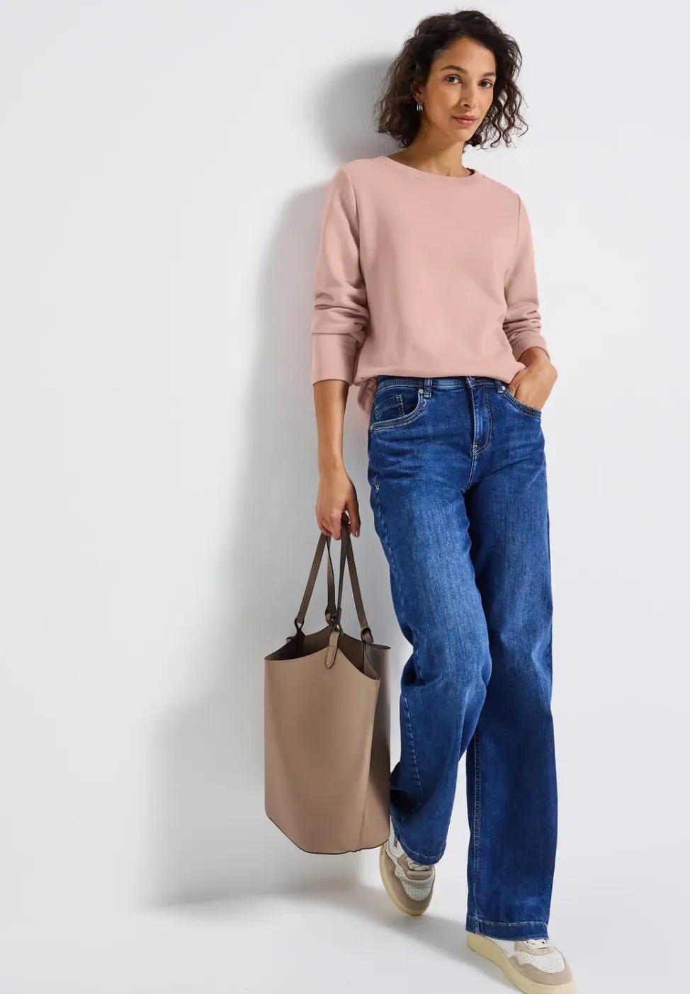 Sweater met ronde hals