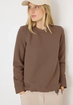 Sweater met textuur
