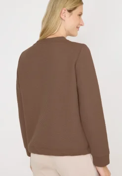 Sweater met textuur