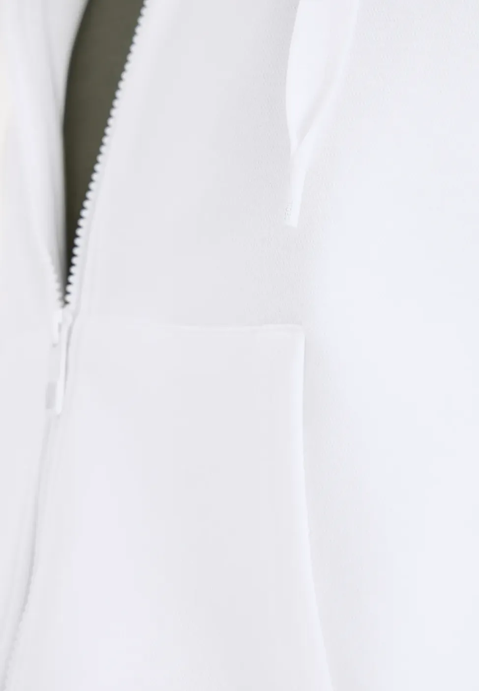 Sweaterjack met korte mouwen en capuchon