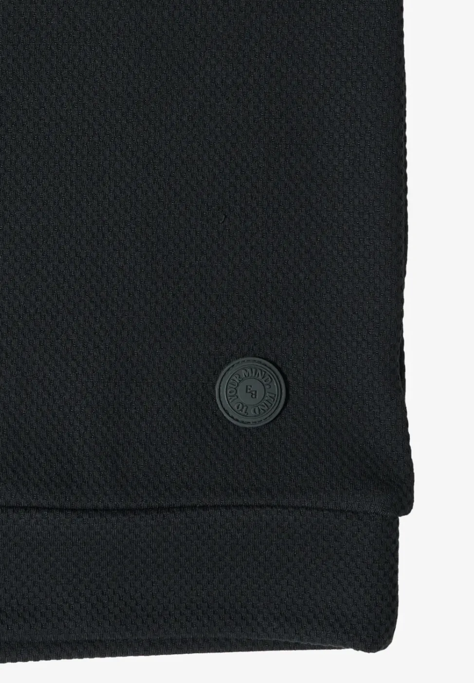 Sweater met korte mouwen en capuchon