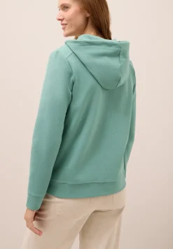 Sweatjack met textuur