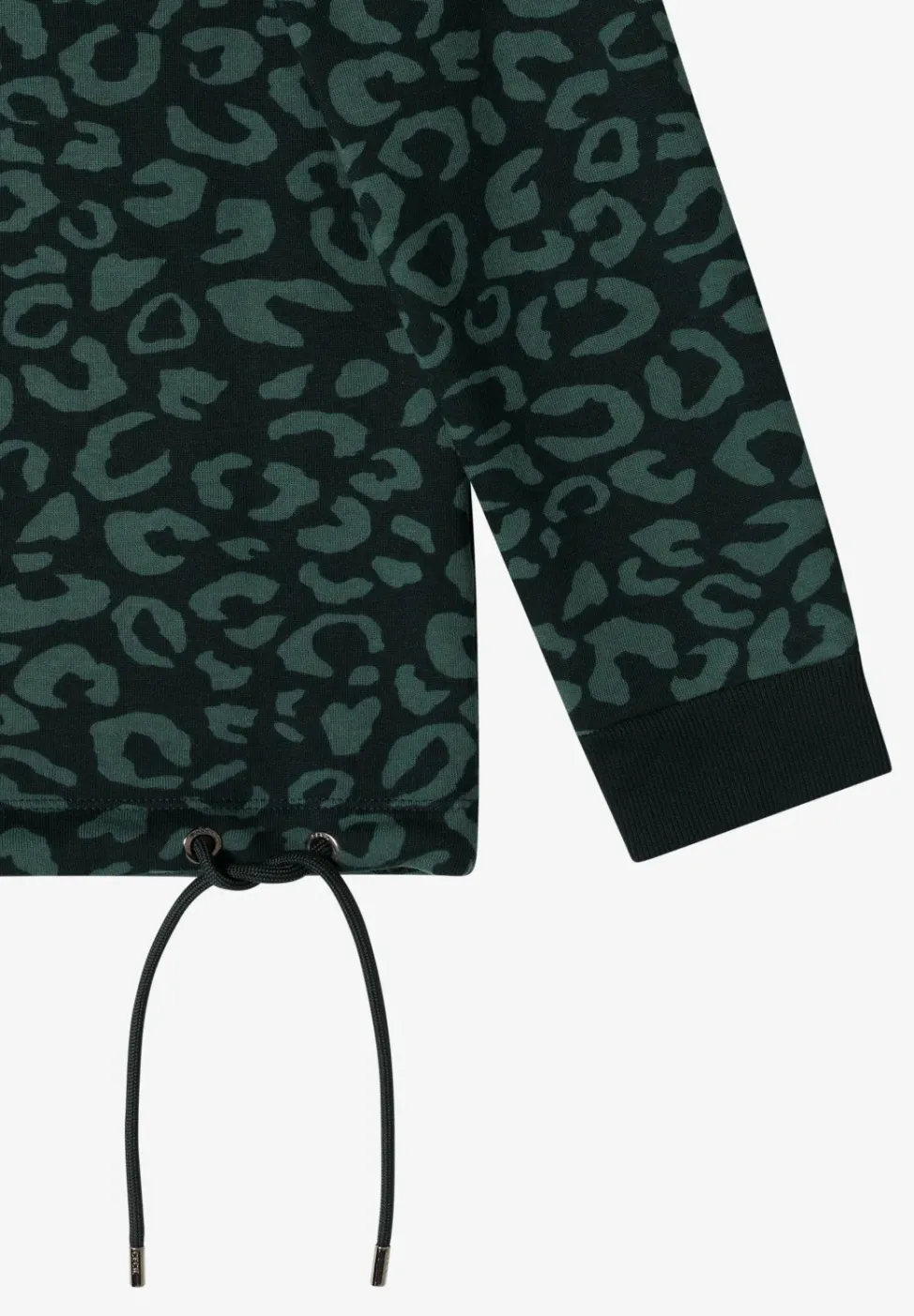 Sweatshirt met leopatroon