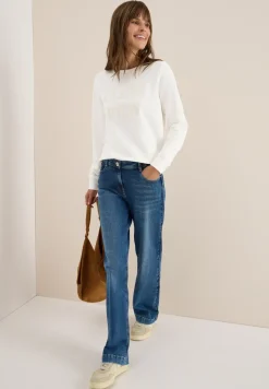 Sweatshirt met tekst