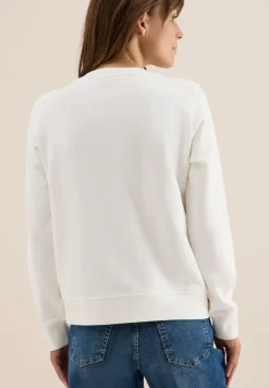 Sweatshirt met tekst