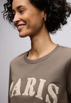 Sweatshirt met tekst