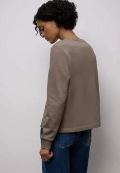 Sweatshirt met tekst
