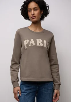 Sweatshirt met tekst