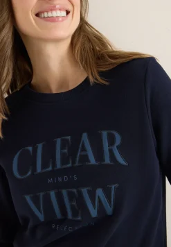 Sweatshirt met tekst