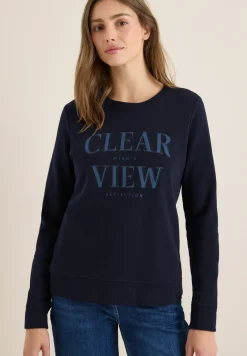 Sweatshirt met tekst