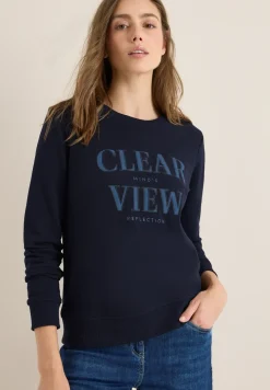 Sweatshirt met tekst