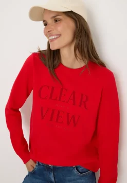 Sweatshirt met tekst