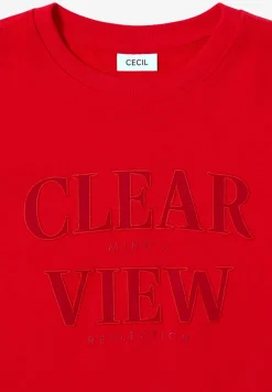 Sweatshirt met tekst