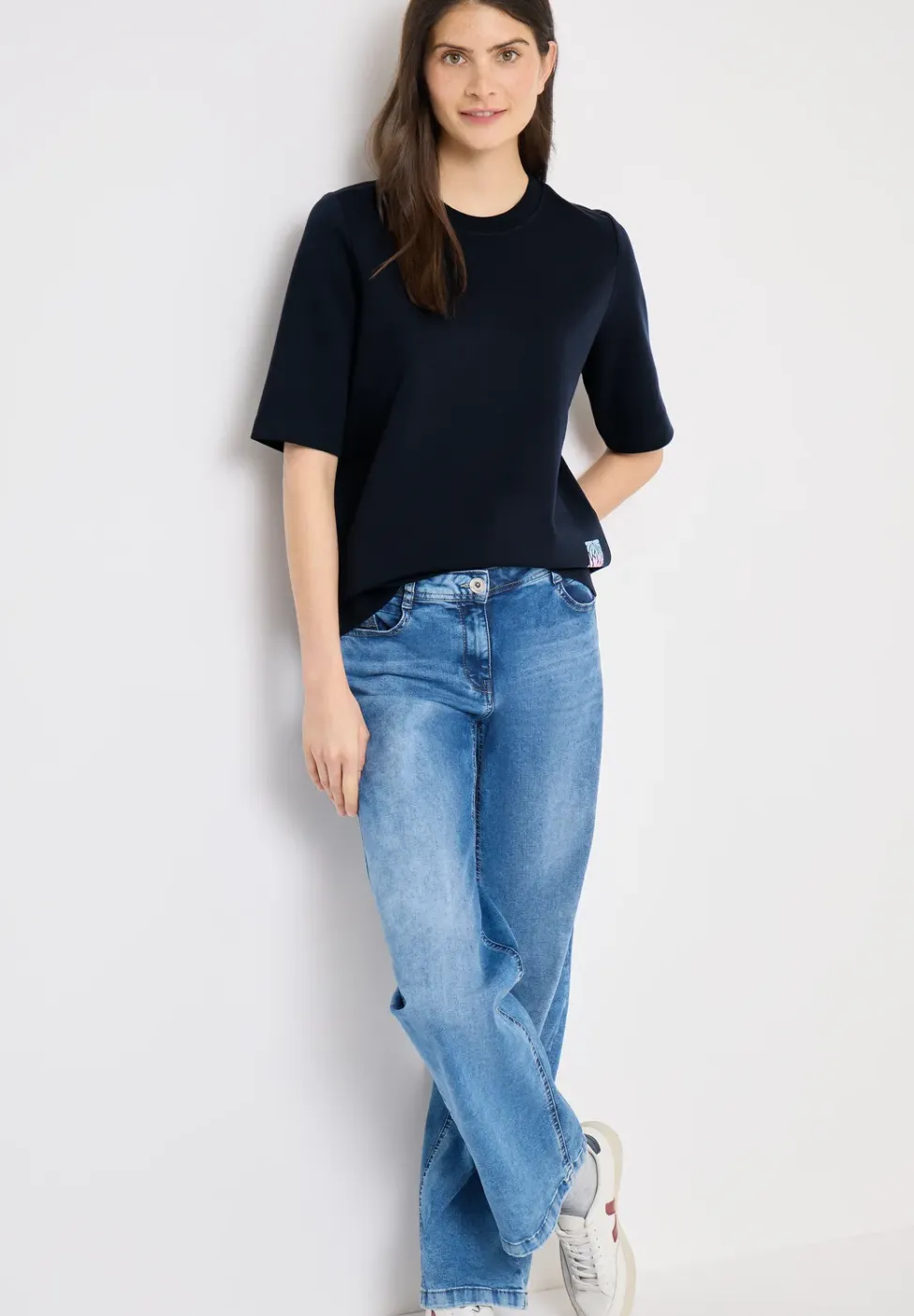 Sweatshirt met rugprint