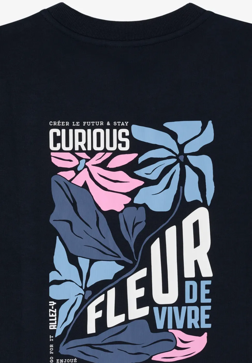Sweatshirt met rugprint