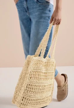 Tas met gehaakte look
