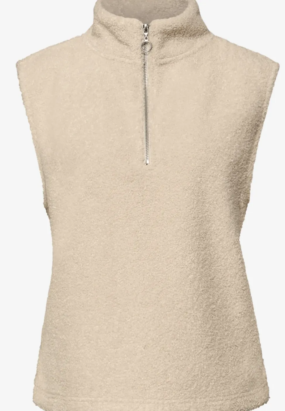 Teddy shirt met rits