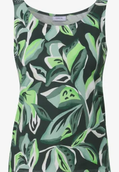 Top met gesmokte details