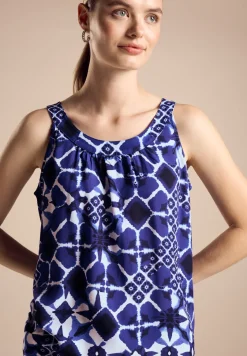 Top met print