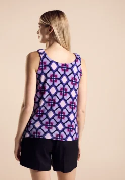 Top met print