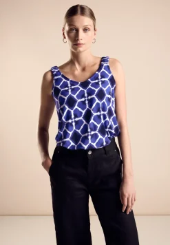 Top met print