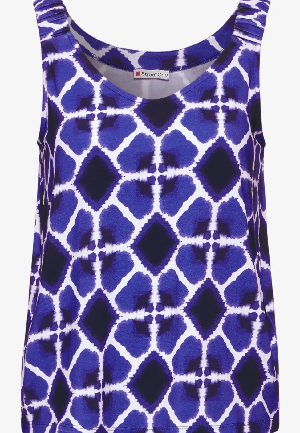 Top met print