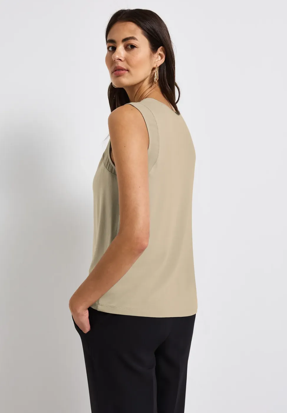 Top met chiffondetails