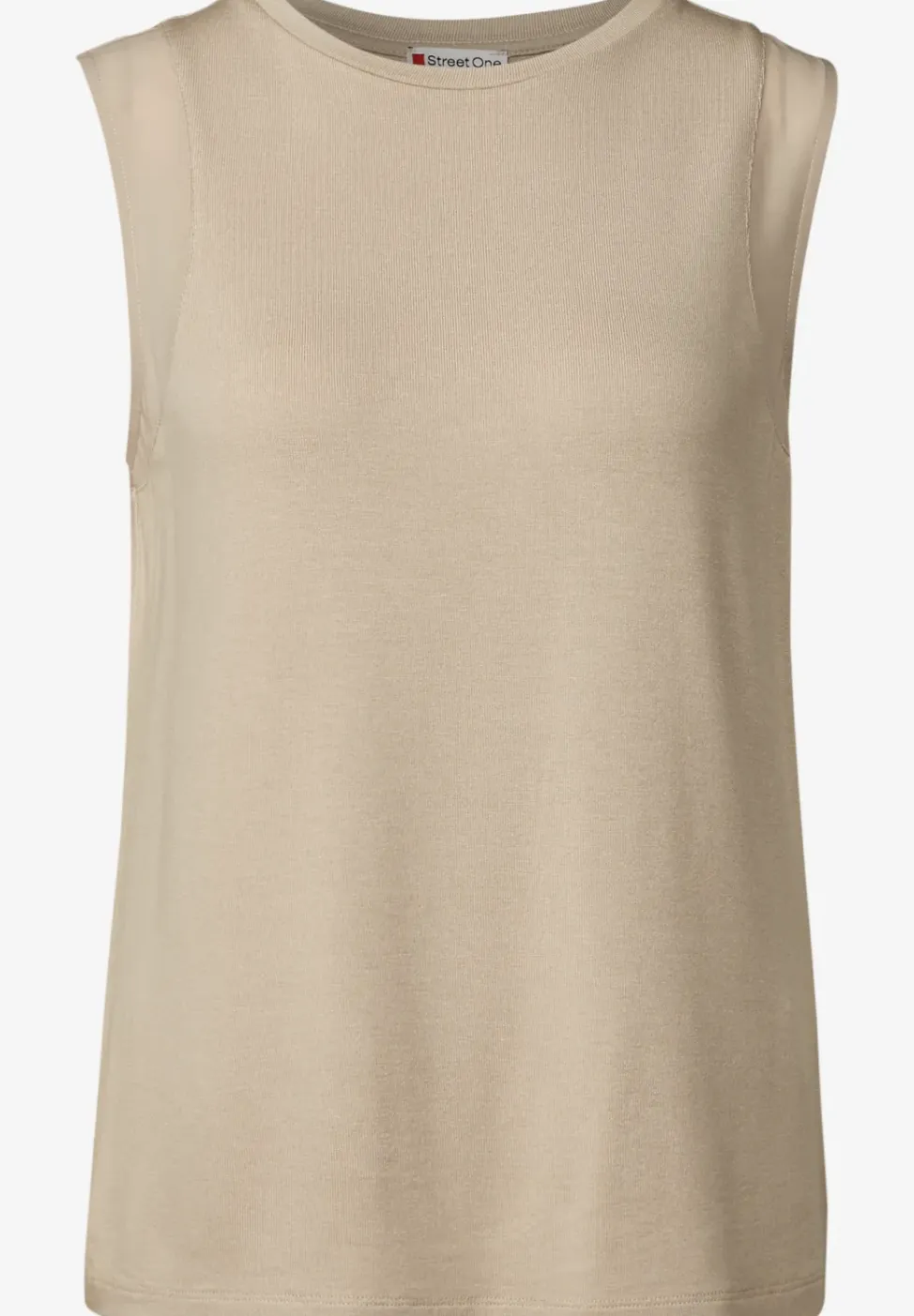 Top met chiffondetails