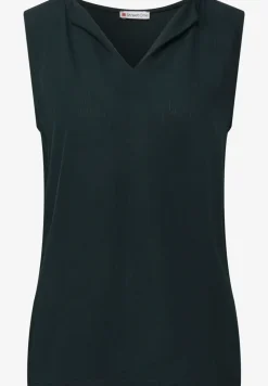Top met gespleten hals