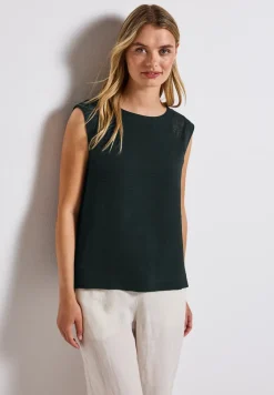 Top met mesh details