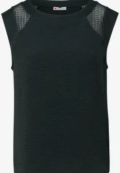Top met mesh details