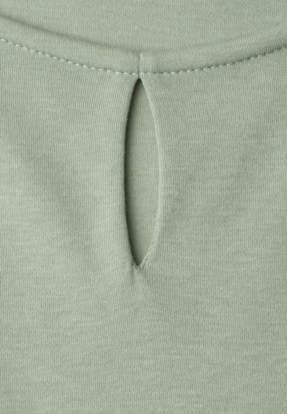 Top met ronde hals en uitgesneden detail
