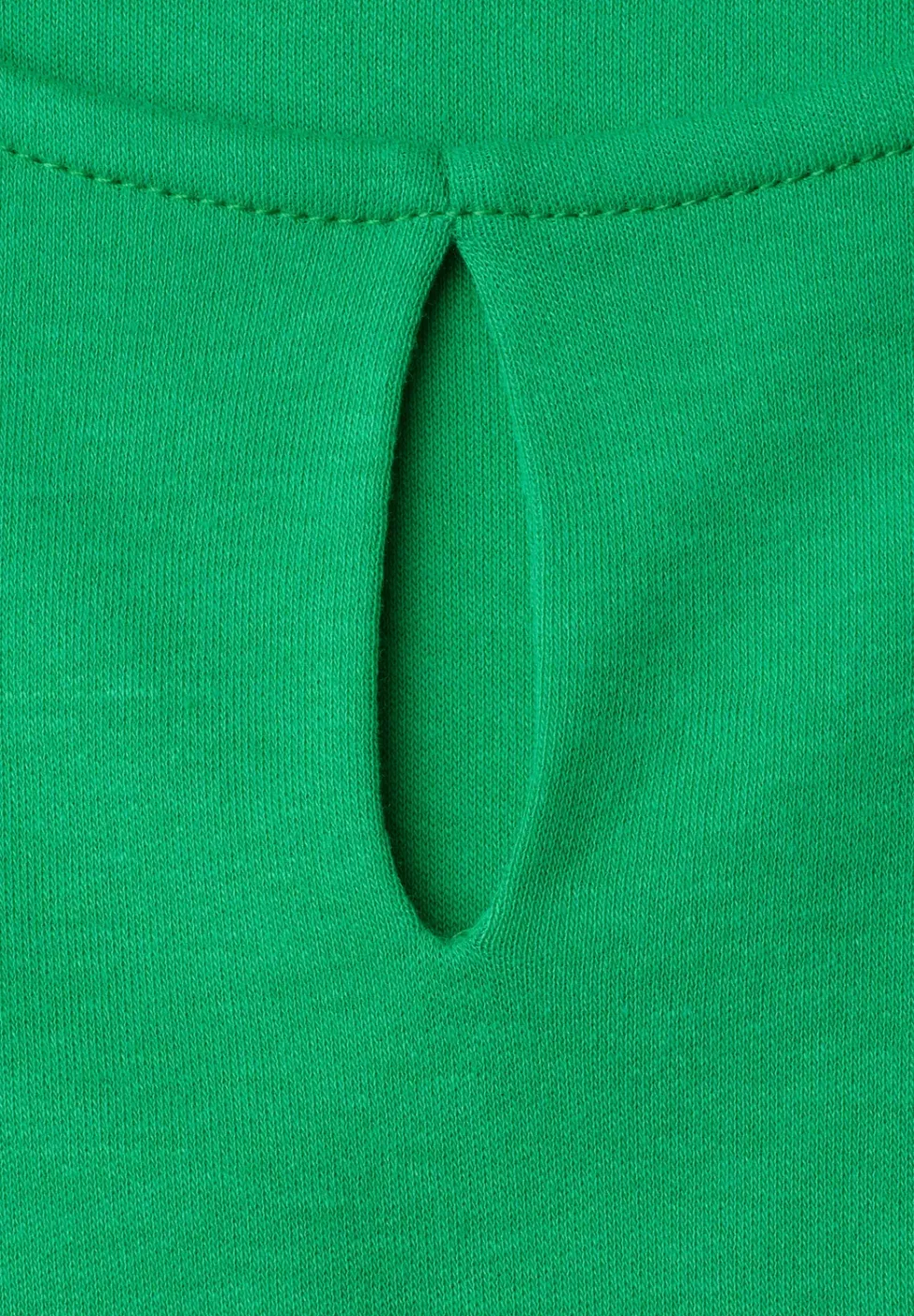 Top met ronde hals en uitgesneden detail