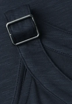 Top met V-hals en decoratief detail