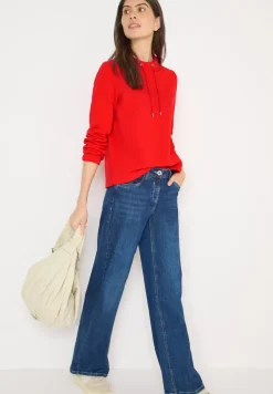 Trechtervormig sweatshirt