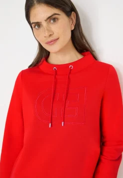 Trechtervormig sweatshirt