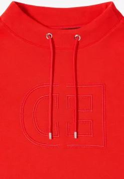 Trechtervormig sweatshirt