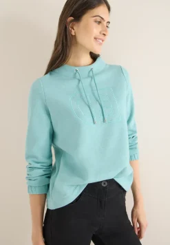 Trechtervormig sweatshirt