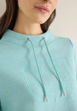 Trechtervormig sweatshirt